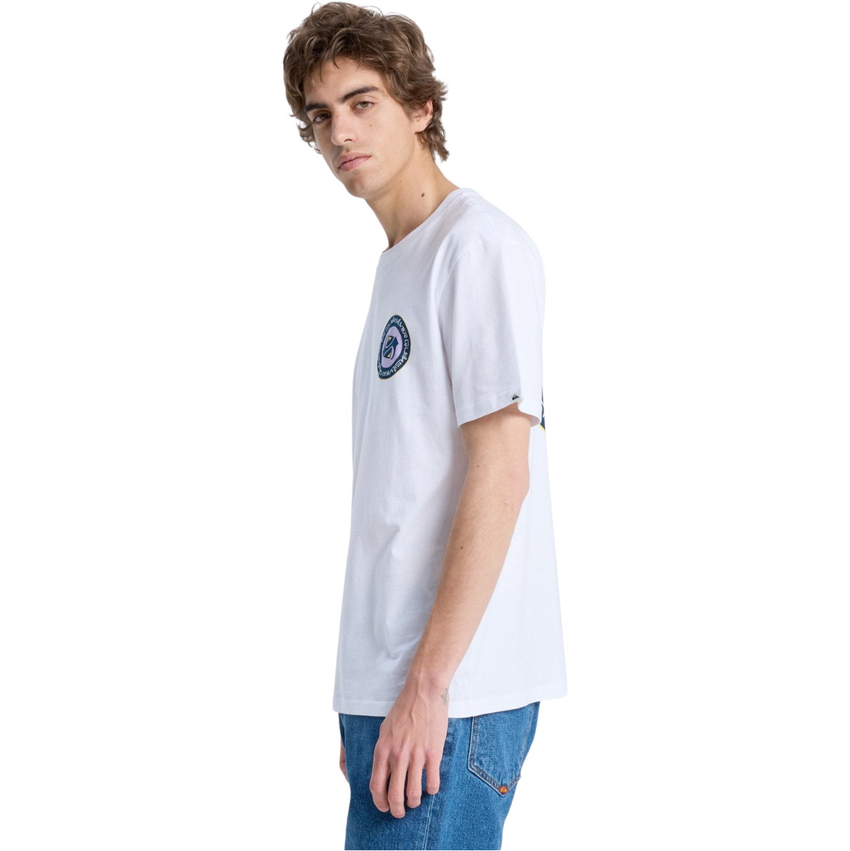 2026 Quiksilver Mens EV Duality T-Shirt EQYZT08290 - White
